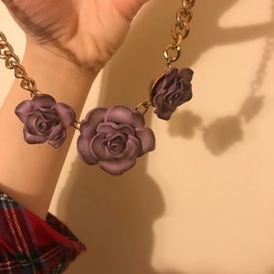 Rose necklace